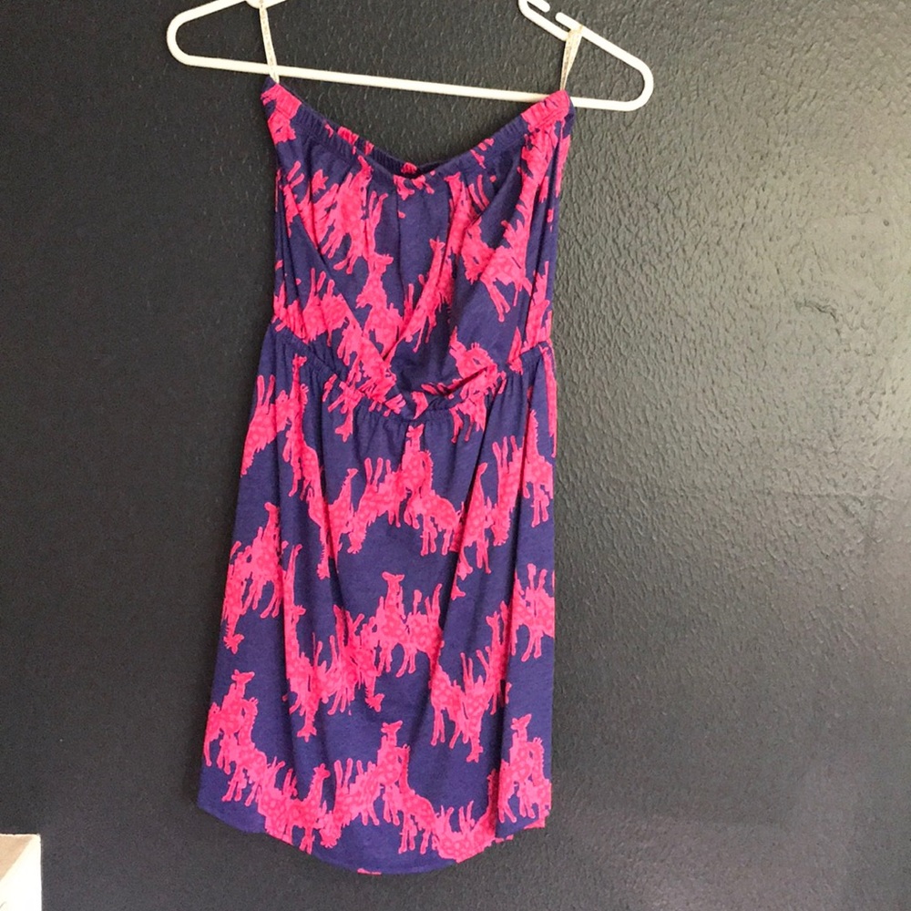 Lilly Pulitzer Strapless Cotton Sundress